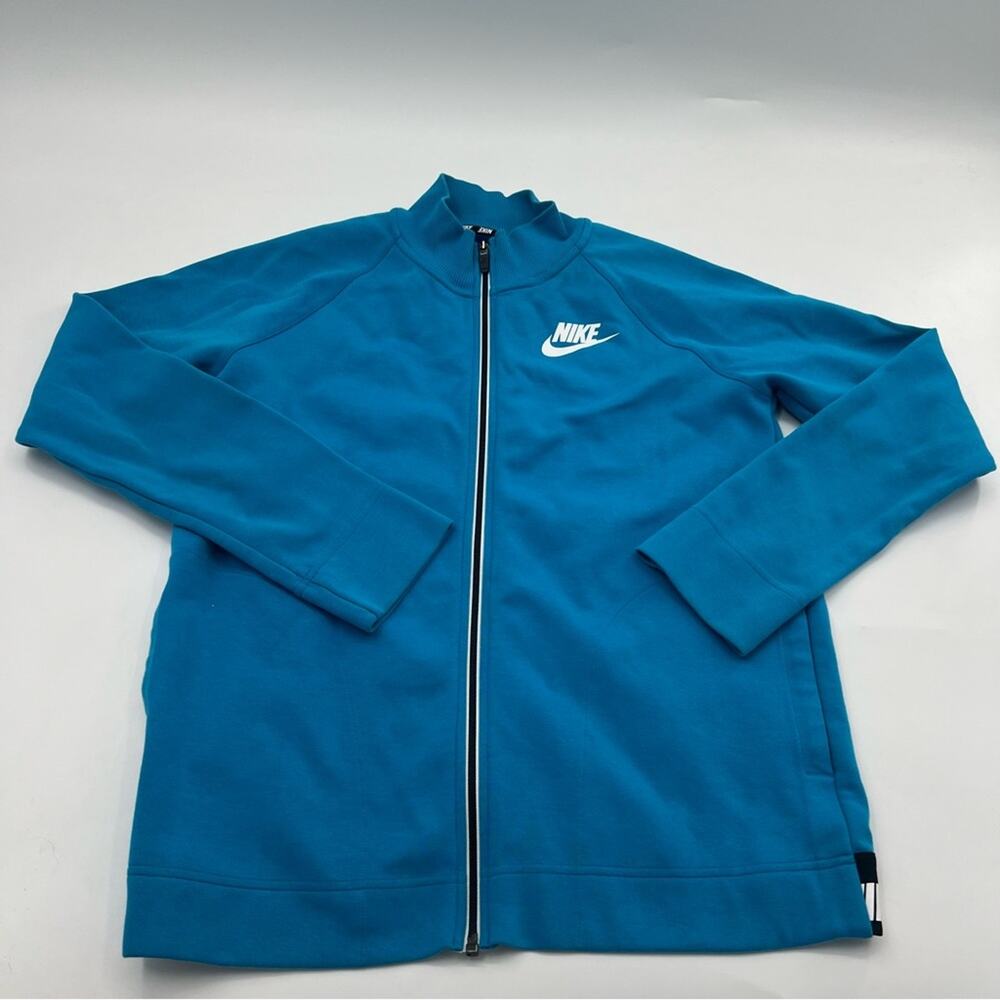 Nike Women’s Blue Advance Tech Sportswear Zip Up Jacket